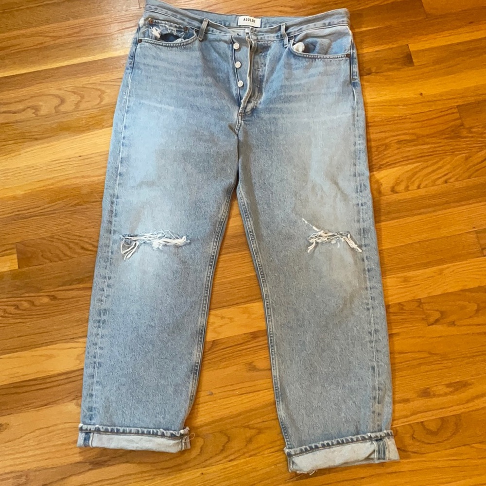 Agolde 90'S MID RISE LOOSE FIT IN CAPTURED